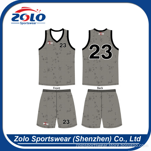 OEM orders acceptable quick dry loose blank basketball jerseys for printing